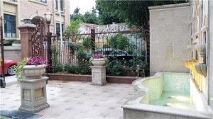 常熟美墅館，歐式花園效果圖